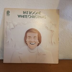 Pat Boone White Christmas Vinyl Record